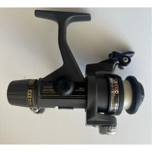 Shimano AX100 QUICK FIRE II FISHING SPINNING REEL Graphite Titanium Ball Bearing